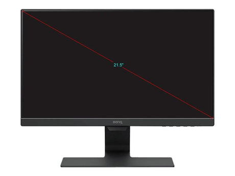 GW2283 21.5" Full HD 1920 X 1080 VGA HDMI Flicker-Free Technology Built-In Speakers Slim Bezel Design IPS Eye-Care Monitor