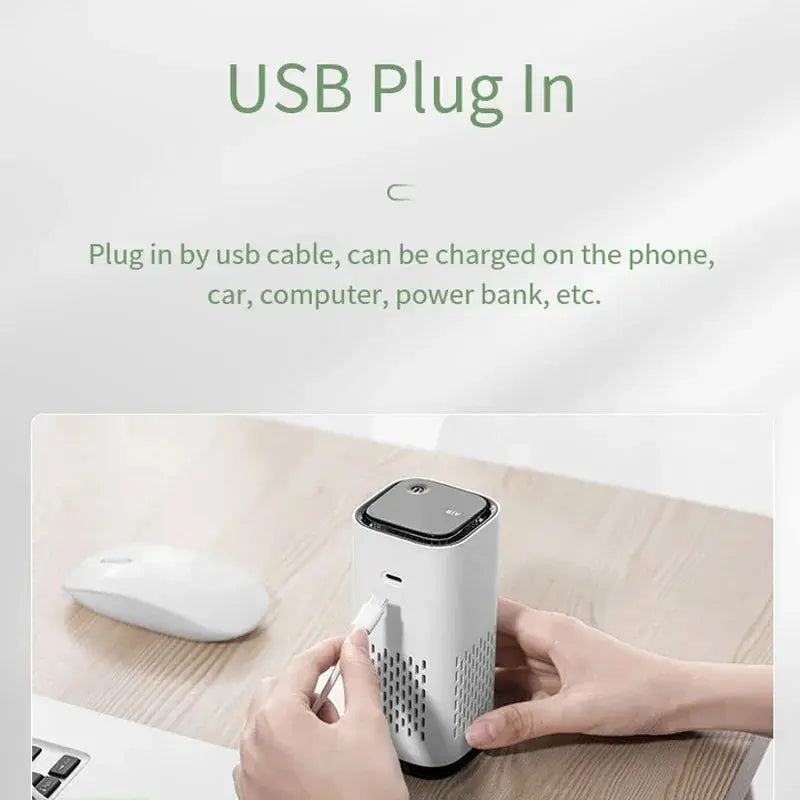 Xiaomi  Air Purifier Cleaner Negative Ion USB Direct Plug Cleaner Purifier Remove Formaldehyde Household Car Accessories