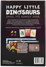 - Happy Little Dinosaurs Card Game - Dodge Disasters & Survive the Apocalypse! - 2-4 Players Ages 8+