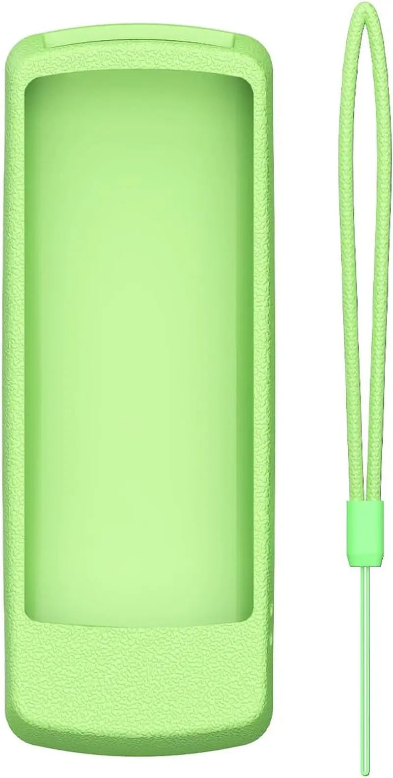 Remote Case for Vizio XRT112 / XRV4TV Smart TV Remote Skin-Friendly Silicone Cover for Vizio XRT112 / XRV4TV Remote Control Shockproof Anti-Lost with Remote Loop (Glow in Dark Green)