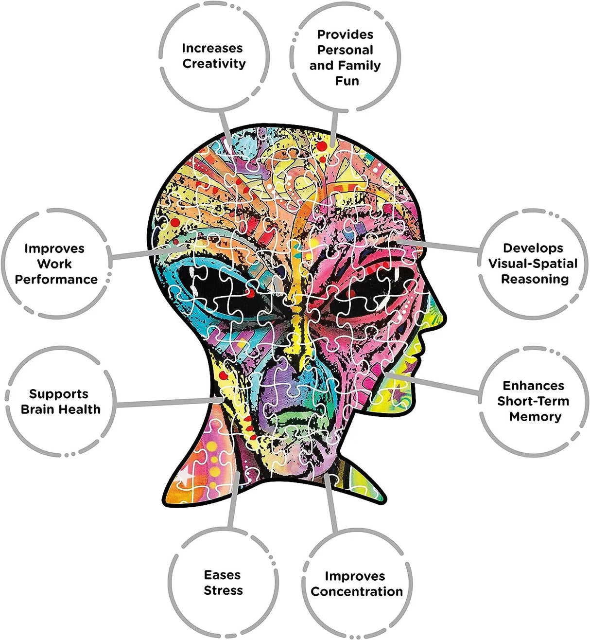 - Dean Russo Alien 500 Piece Jigsaw Puzzle