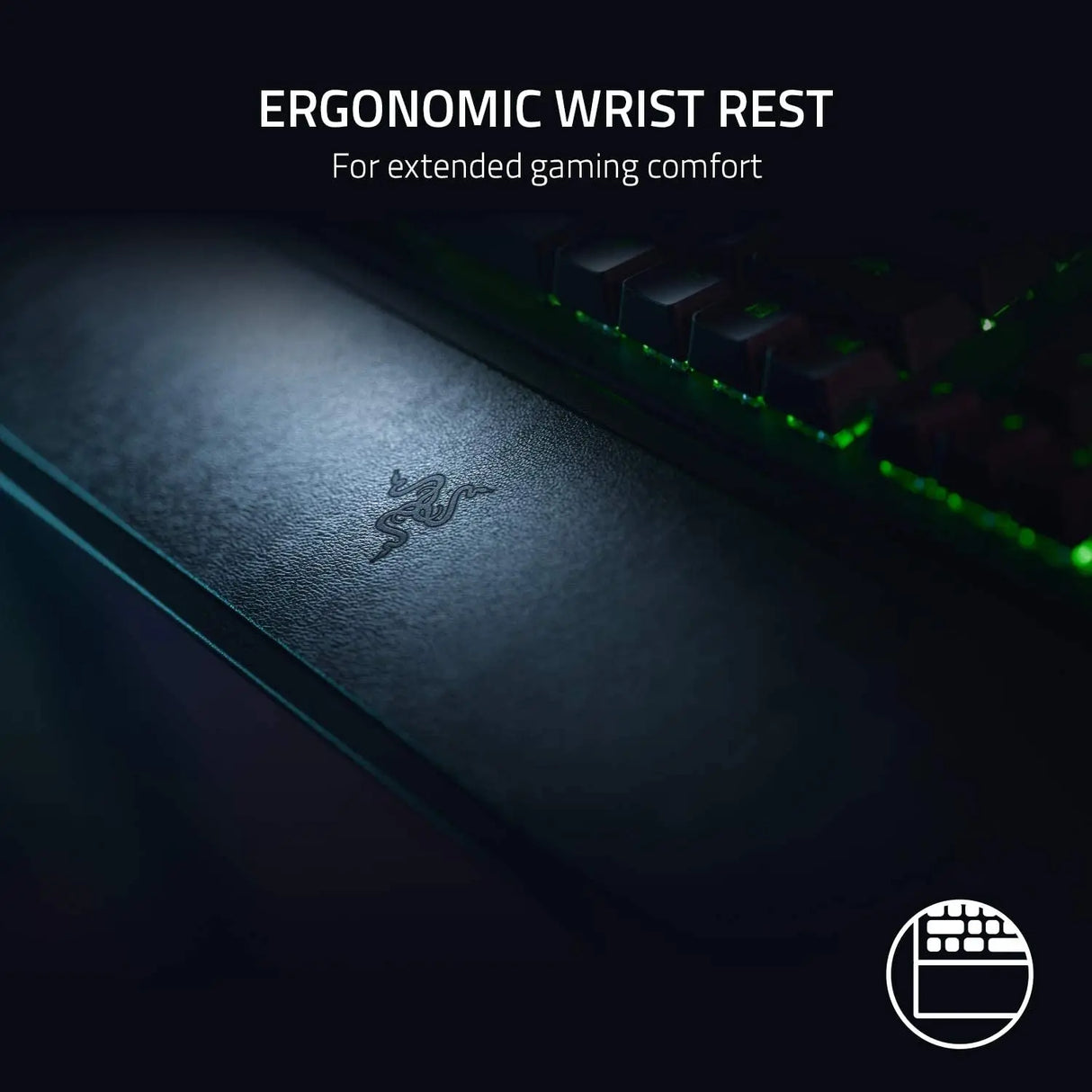Blackwidow V3 Mechanical Gaming Keyboard: Green Mechanical Switches - Tactile & Clicky - Chroma RGB Lighting - Compact Form Factor - Programmable Macro Functionality - Classic Black