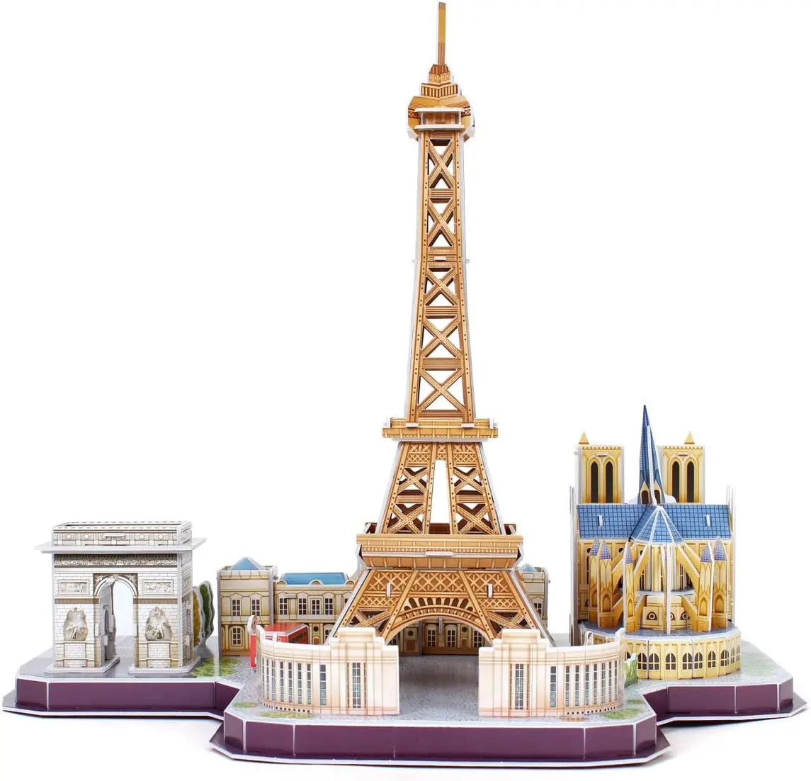 3D Puzzles for Kids Ages 8-10 12-14 Pairs Cityline Arts Crafts for Girls Ages 8-12 Architecture STEM Projects for Kids Ages 8-12, Toys Gifts for 8 Year Old Girls Eiffel Tower, Notre Dame De Paris