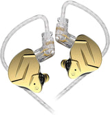 KZ ZSN Pro X IEM in Ear Monitors, Hifi KZ Wired Earbuds Headphones with Hybrid Dual Driver 1Ba 1Dd High Fidelity Musicians In-Ear Earphones Detachable Tangle-Free Cable for Gaming (Without Mic)