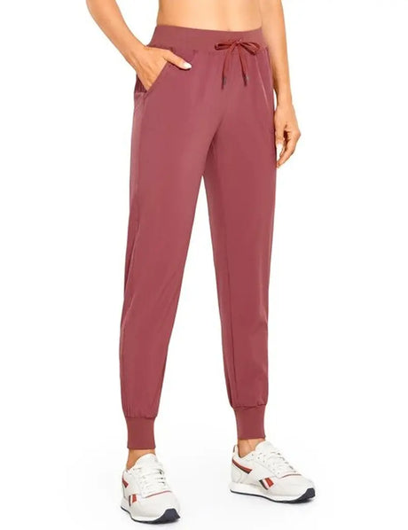 Women Lightweight Joggers Pants Quick Dry Running Sweatpants Athletic Workout Track Pants- 27.5 Inches Trousers Pantalones Women