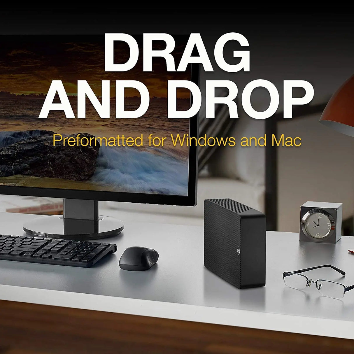 Expansion Desktop, 16TB, External Hard Drive, USB 3.0 (STKP16000402)