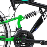 Free Shipping 26 Inch Wheel Bikes 18 Speed Bicycle Front Rear V-Brake MTB Mountain Bike Cycling Student Young Boy