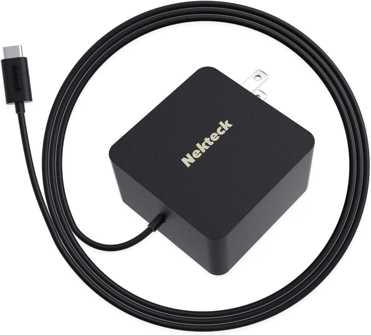 45W USB-C Charger with Attached 6Ft Long Cable, PD.3[USB-IF Certified], Compact Super Fast Charger Type C for Macbook, Dell XPS, Surface Go, Iphones, Galaxy(Not Ideal for Note10/S10/10+Pps)