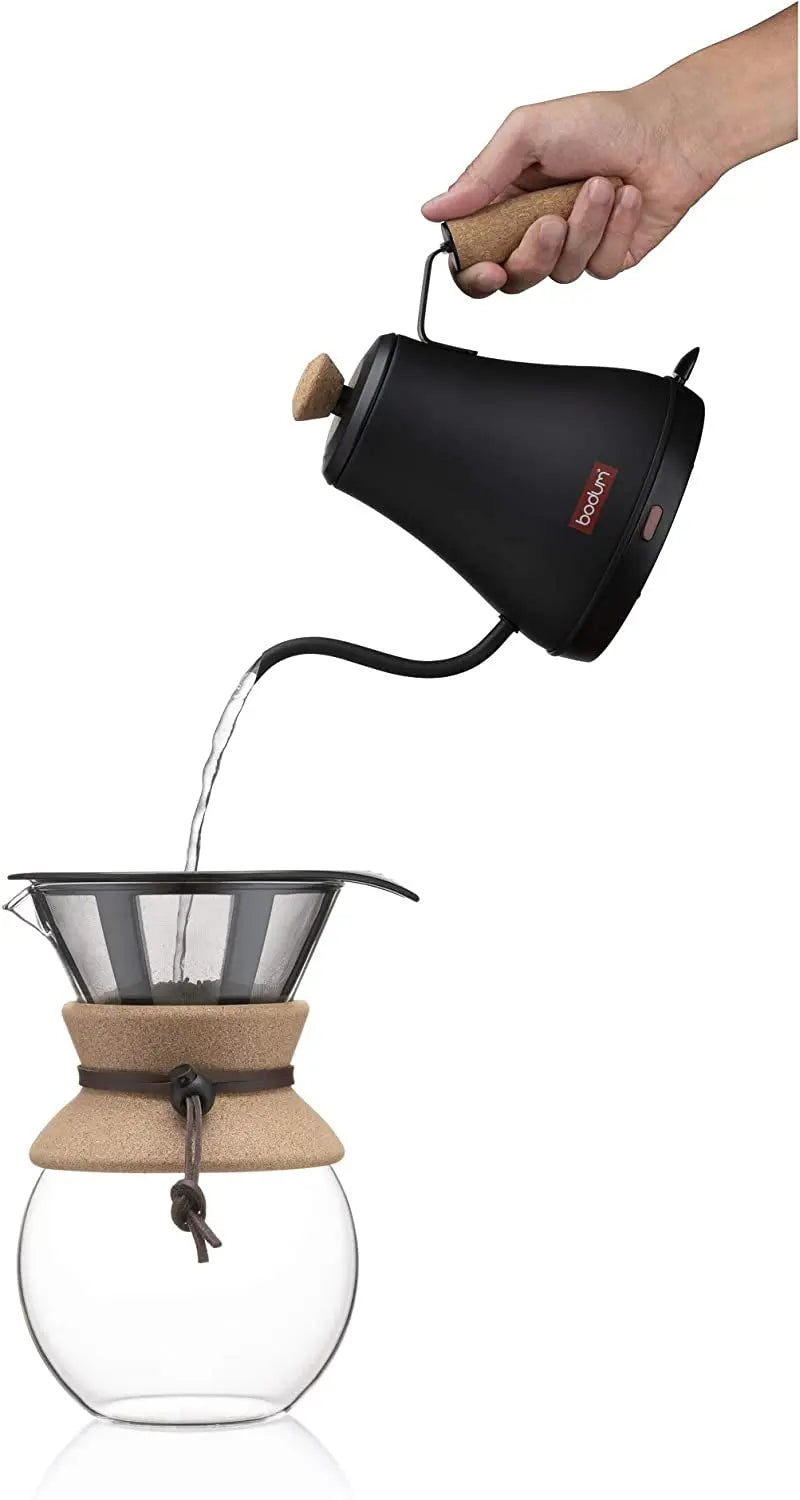 11883-259US Melior Gooseneck Electric Water Kettle, 27 Ounce, Matte Black