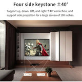 S350 Mini DLP Projector Smart TV Android 9.0 Wifi Pico Protable 1080P Outdoor 4K Cinema for Smartphone Miracast Airplay