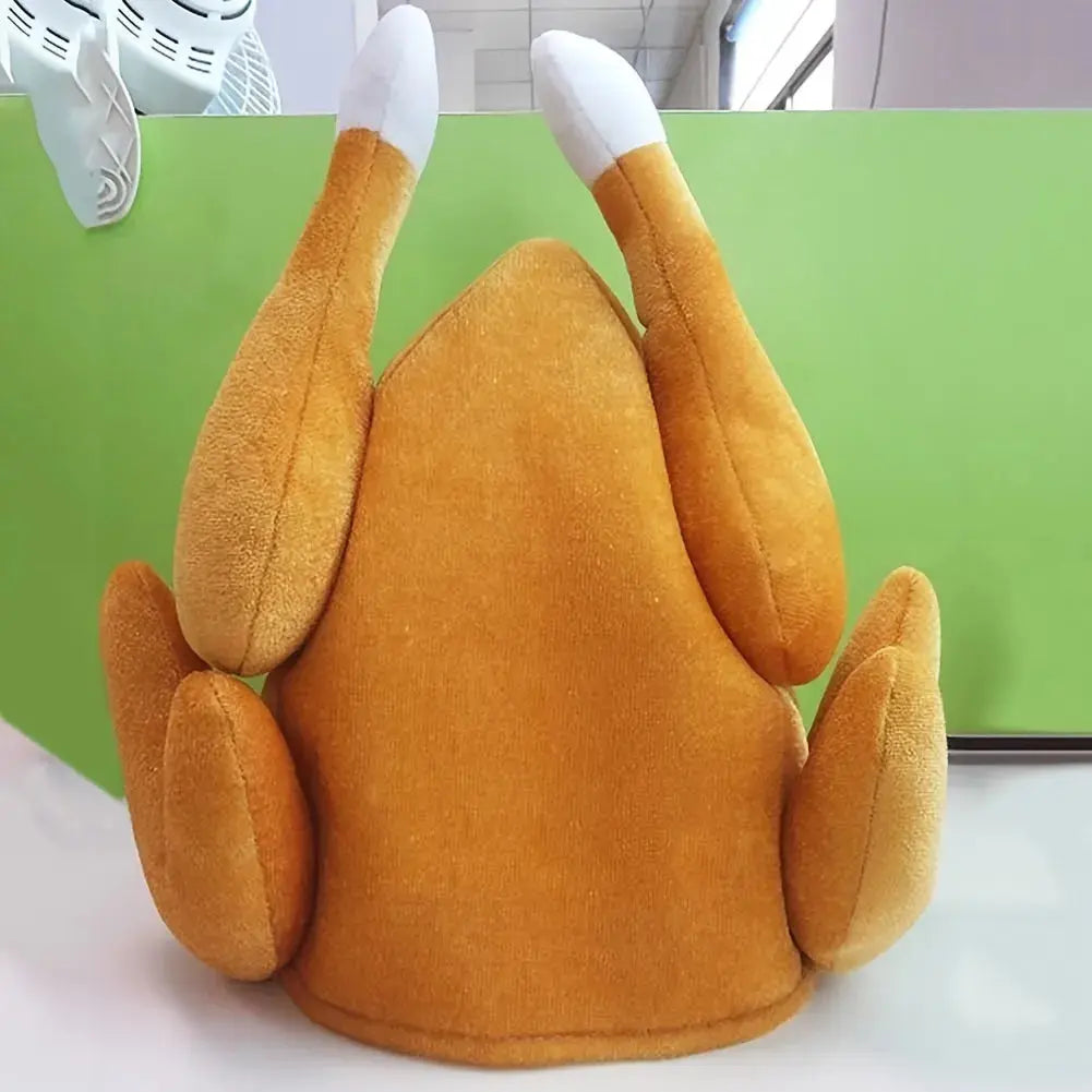 1Pcs Funny Carnival Chicken Leg Hat Christmas Thanksgiving Decoration Turkey Hat Adult Carnival Hat Party Festive Cap