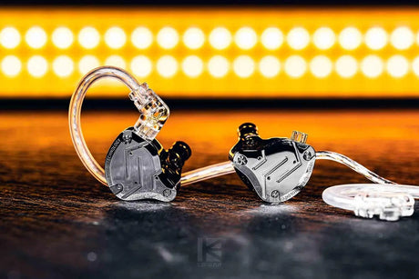 KZ ZS10 Pro in Ear Monitor Earbuds Headphone, KZ Earbuds with 4BA and 1DD Drivers, KZ Hifi IEM Earphone Upgraded ZS10 Pro with Detachable 0.75Mm 2 Pin 6N OFC Cable (Black No Mic)……