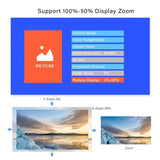YG625 Projector LED LCD Native 1080P 7000 Lumens Support Bluetooth Full HD USB Video 4K Beamer for Home Cinema Theater