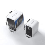 D3000 1080P Led Projector Full HD Lcd Proyector Video Projetor Movie Home Theater Compatible Fire TV , Laptops, PC, PS5