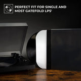 100X Vinyl Record Outer Sleeves 12" LP | Durable & Wrinkle-Free | Crystal Clear & Made from High-Density Polypropylene | 3 Mil Thick, 12.75” X 12.75” | Fits Most Gatefolds and Double Lps