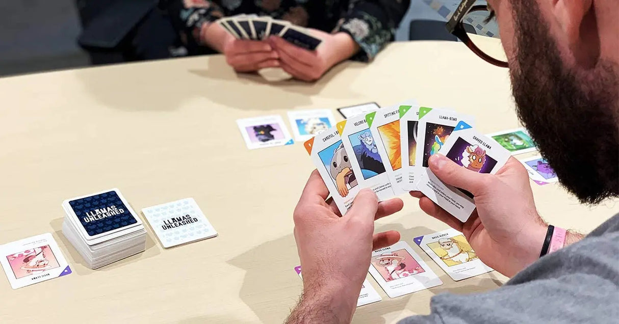 - Llamas Unleashed Base Game - Fun Card Game for Kids, Teens, & Adults - Strategize and Destroy Your Friends - 2-8 Players Ages 8+ - Great for Game Night