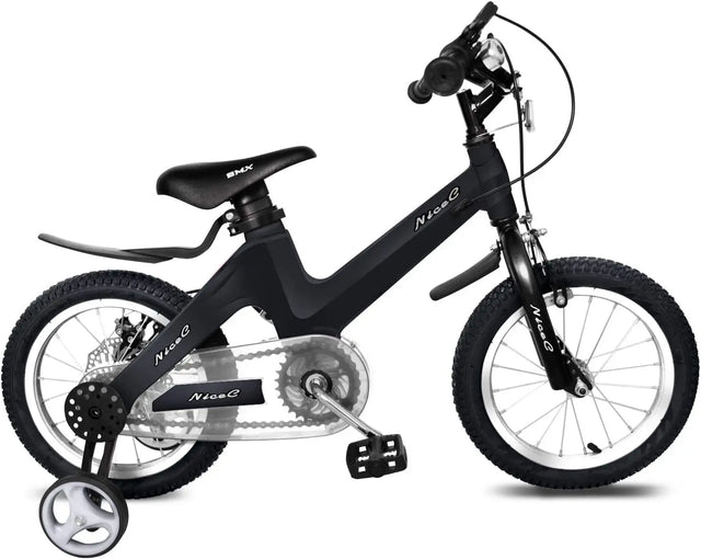 Training Wheel Bike, Kids Bike Boys Girls, BMX Mountain with Dual Disc Brake 12-14-16-18 Inch