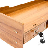 Desktop Laptop Support Shelf Wooden Monitor Screen Stand Shelf Supplies Computer Desktop Tabletop