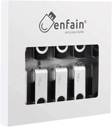 10-Pack  16GB USB 2.0 Flash Memory Stick Swivel Thumb Drives for Universal Data Storage at Home & the Office (Black)