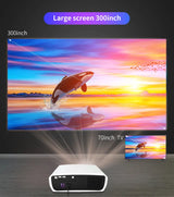 C3 LED Projector Android 9.0 WIFI Full HD 1080P 300Inch Big Screen Proyector Home Theater Smart Video Beamer