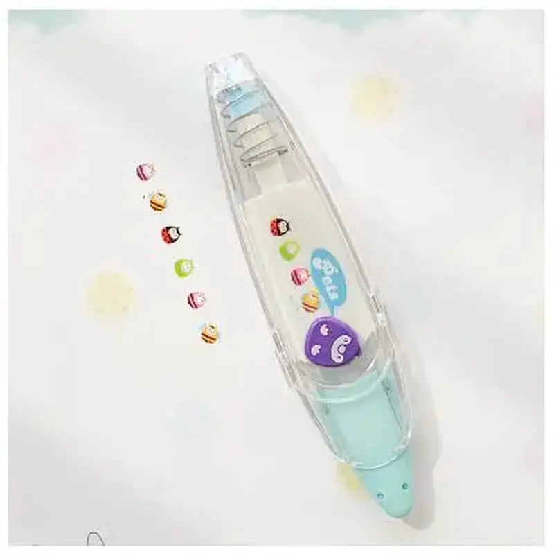 1 Pc Kawaii Animals Mechanical Decorative Correction Tape Corrector Diary Diy Journal Art Supplies Gift Accessories School