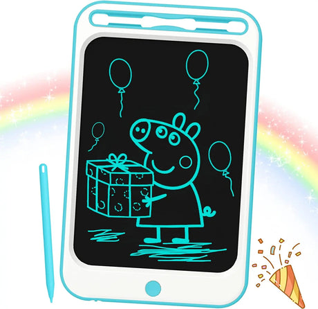 10 Inches LCD Writing Tablet for Kids, Doodle Board Drawing Tablet Kids LCD Board Digital Writing Pad with Memory Lock Educational Learning Toys Gifts for 3 4 5 6 7 8 9 Years Old Boys Girls