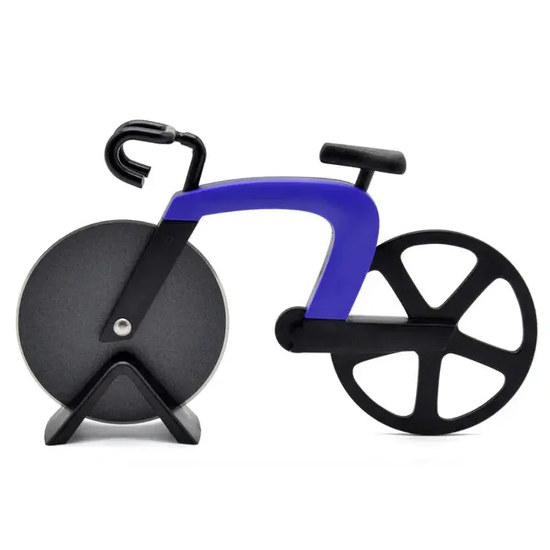 Kitchen Utensils Pizza Cutters Wheels Eco Friendly Stainless Steel Pizza Tools Creative Bicycle Design