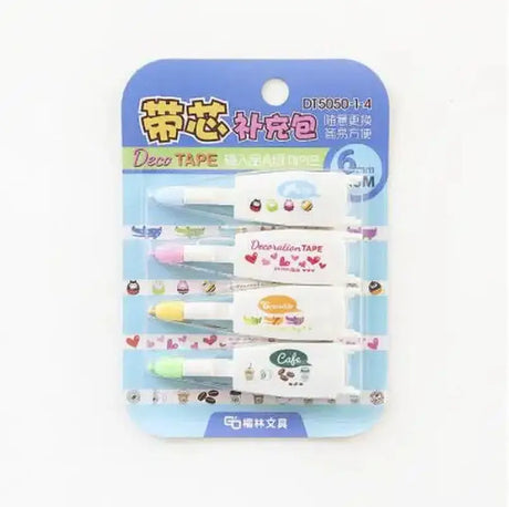 1 Pc Kawaii Animals Mechanical Decorative Correction Tape Corrector Diary Diy Journal Art Supplies Gift Accessories School