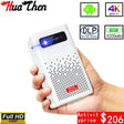 Android Smart Projector WIFI 5G LED DLP 1080P HD 4K Bluetooth 3D Projector on the Same Screen for Mobile and Tablet