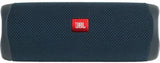 Flip 5: Portable Wireless Bluetooth Speaker, IPX7 Waterproof - Blue