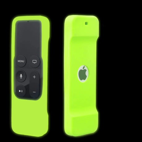[Nightglow Green] Case for Apple TV 4K / 4Th Gen Remote,  Light Weight [Anti Slip] Shock Proof Silicone Cover [Lanyard Included] -Not for New Apple 4K TV Series 6Th Gen 2021