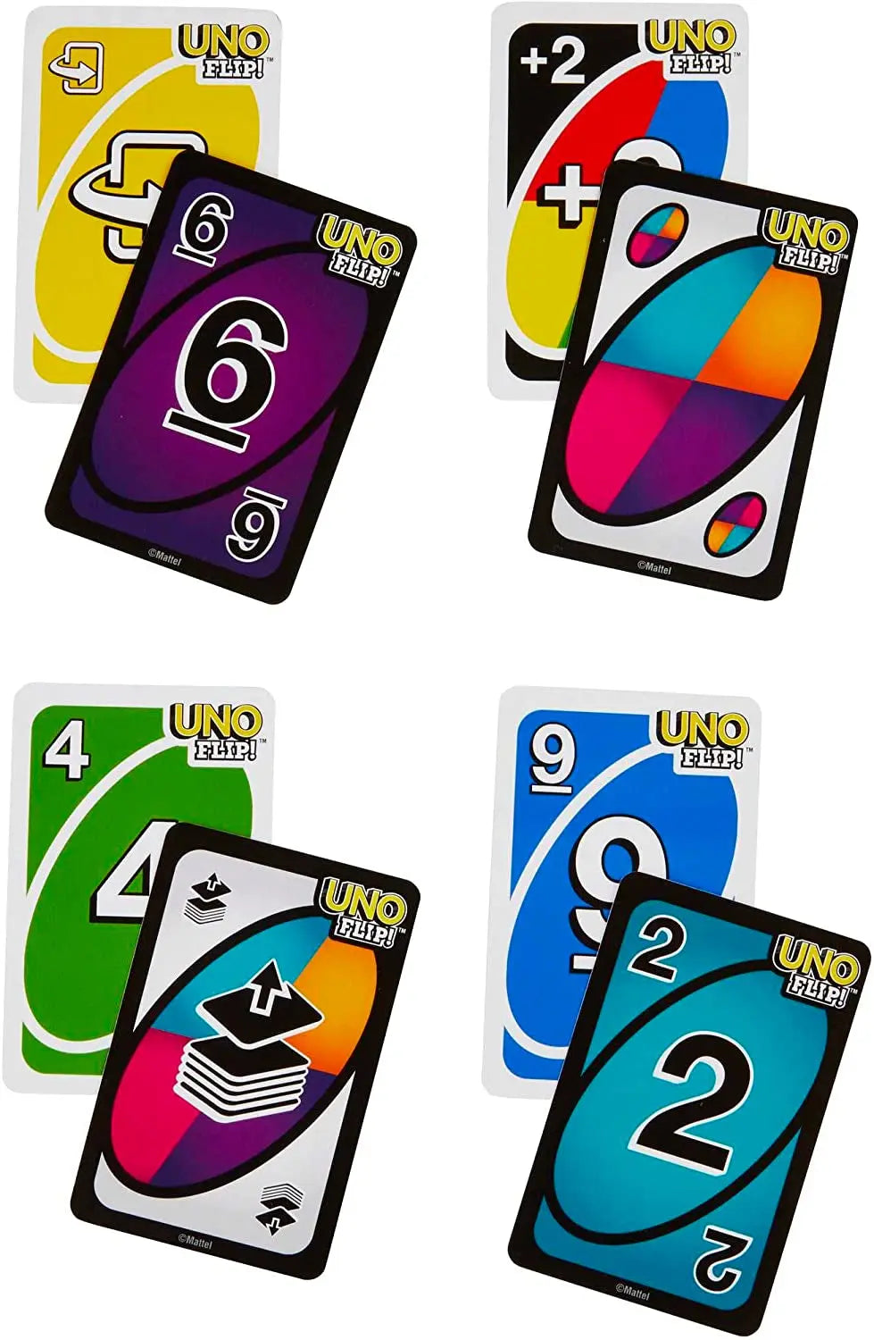 UNO FLIP! Family Card Game, with 112 Cards in a Sturdy Storage Tin, Great for 7 Year Olds and up (Amazon Exclusive)