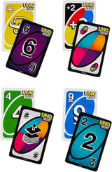 UNO FLIP! Family Card Game, with 112 Cards in a Sturdy Storage Tin, Great for 7 Year Olds and up (Amazon Exclusive)