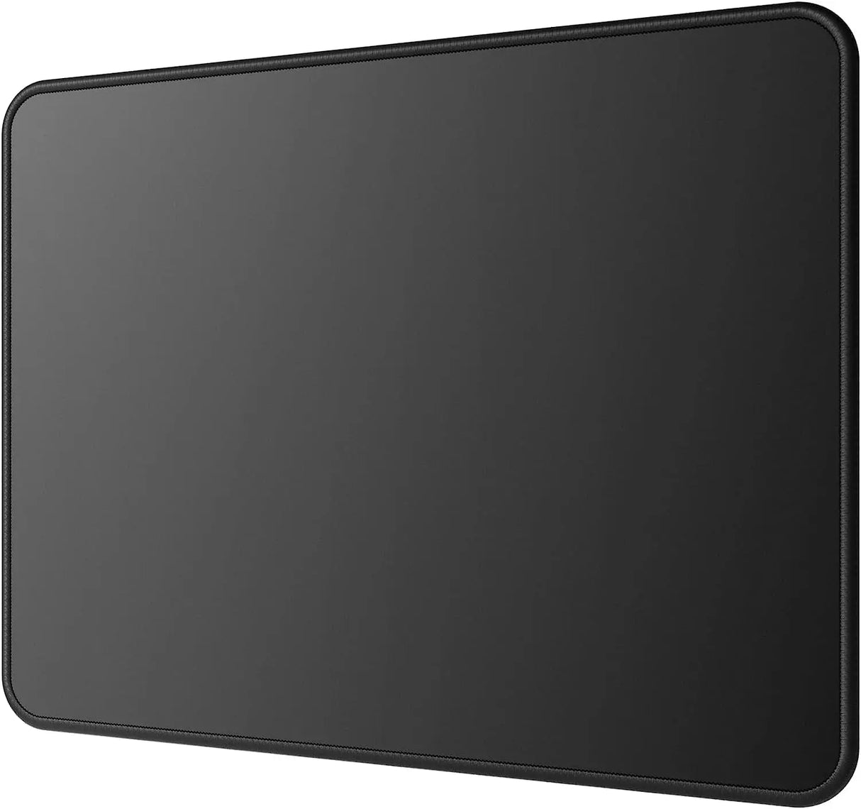 Mouse Pad [30% Larger] with Anti-Fray Stitching, Premium-Textured & Waterproof Computer Mousepad with Non-Slip Rubber Base, Gaming Mouse Mat for Laptop, Office & Home, 8.5 X 11 Inch, Black
