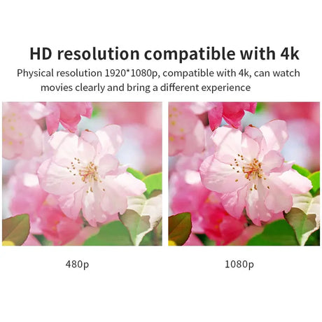 S350 Mini DLP Projector Smart TV Android 9.0 Wifi Pico Protable 1080P Outdoor 4K Cinema for Smartphone Miracast Airplay