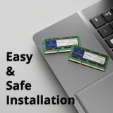 8GB DDR3L / DDR3 1600Mhz (DDR3L-1600) PC3L-12800 / PC3-12800(PC3L-12800S) Non-Ecc Unbuffered 1.35V/1.5V CL11 2Rx8 Dual Rank 204 Pin SODIMM Laptop Notebook PC Computer Memory RAM Module Upgrade