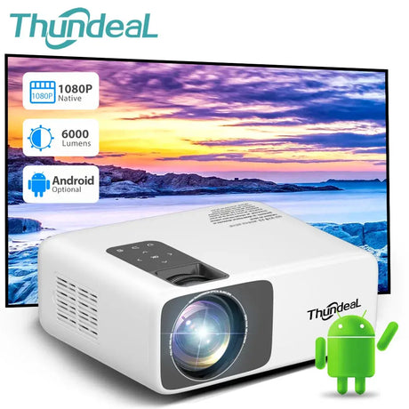 Td93Pro Projector Full HD 1080P Portable 2K 4K Video Wifi Projector TD93 Pro Home Theater Cinema 3D Smart Phone Beamer