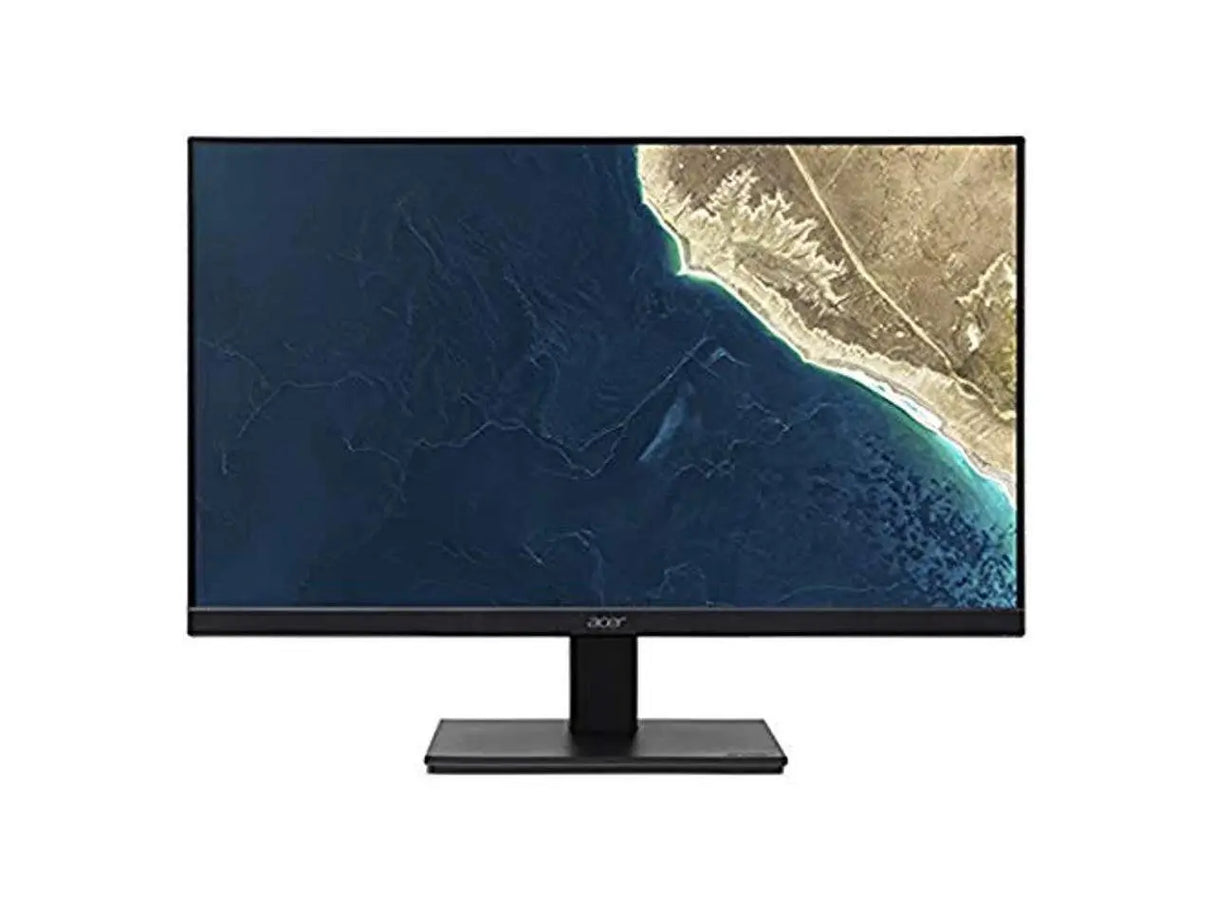 V277 27" Black LED LCD Full HD (1920 X 1080) IPS Monitor 16:9 75Hz 4 Ms GTG Speakers VESA HDMI VGA