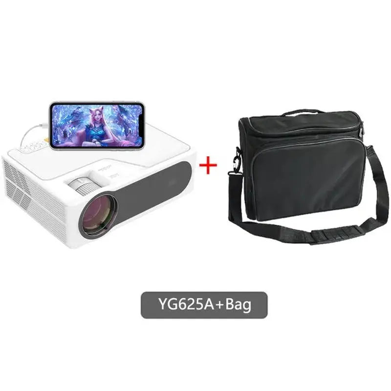 YG625 Projector LED LCD Native 1080P 7000 Lumens Support Bluetooth Full HD USB Video 4K Beamer for Home Cinema Theater