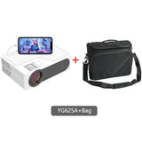 YG625 Projector LED LCD Native 1080P 7000 Lumens Support Bluetooth Full HD USB Video 4K Beamer for Home Cinema Theater