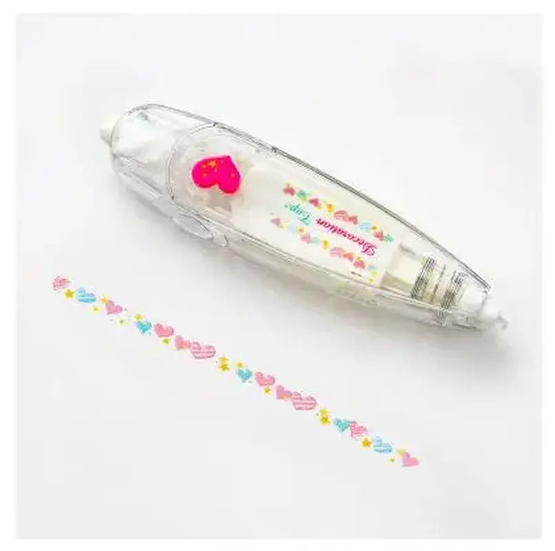 1 Pc Kawaii Animals Mechanical Decorative Correction Tape Corrector Diary Diy Journal Art Supplies Gift Accessories School