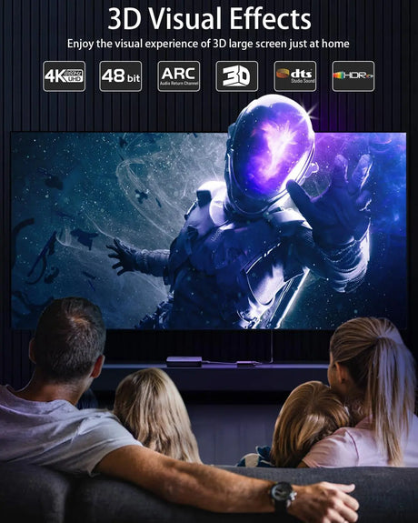 HDMI Cable 4K 15 Ft, High Speed HDMI 2.0 Cord Braided | 4K @ 60Hz, Ultra HD, 4K 2160P 1080P, ARC, 3D, HDCP 2.2 & CL3 Rated | for Laptop, Monitor, PS4, PS5, Xbox One, Fire TV - Grey