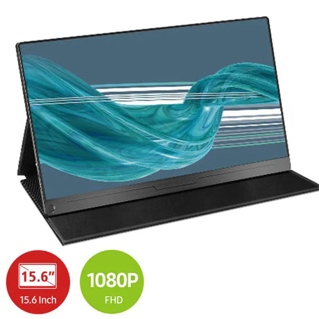 Portable Monitor 13.3 Inch 1080P USB with Speaker Ultra Thin Screen Display Type C for Laptop Mini HD Computer