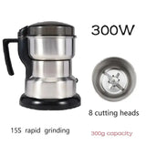 High Power Electric Coffee Grinder Kitchen Cereal Nuts Beans Spices Grains Grinder Machine Multifunctional Home Coffee Grinder