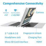 15.6" Laptop Computer Intel N95 up to 3.4 Ghz, 32GB DDR4 RAM, 1TB Nvme SSD, Windows 11 Pro
