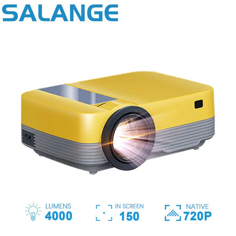 Q6S Video Projector for Movie Home Cinema Full HD 1080P Supported Airplay Movie Beamer Wifi Android 10 TV BOX Optional