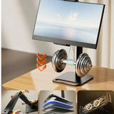 Portable Monitor Holder for 12-17.3 Inch Screen No Drilling Phone Stand Adjustable Laptop Gaming Expandable Desktop Clamp Stand