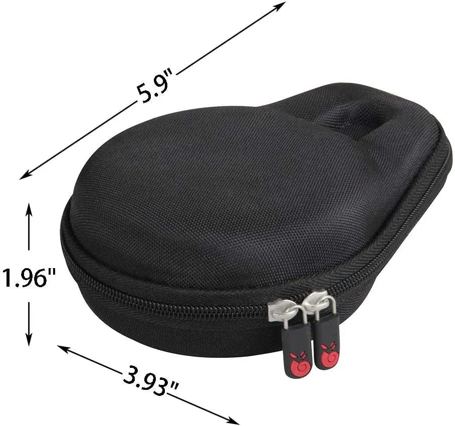 Travel Case Fits JBL Clip 3 Portable Waterproof Wireless Bluetooth Speaker (Black)