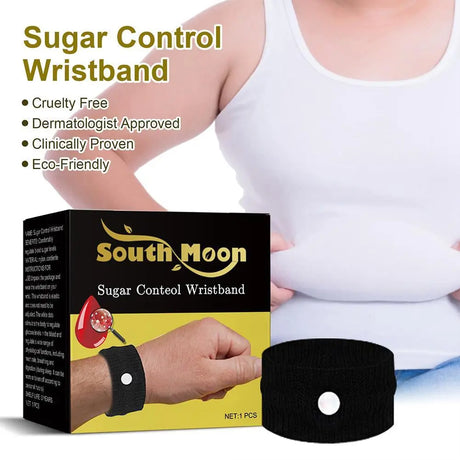 1Pc Sugar Control Wristband Blood Glucose Management Body Care Wrist Strap Regulate Blood Sugar Levels Safe Health Care Tools