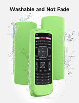 Remote Case for Vizio XRT112 / XRV4TV Smart TV Remote Skin-Friendly Silicone Cover for Vizio XRT112 / XRV4TV Remote Control Shockproof Anti-Lost with Remote Loop (Glow in Dark Green)